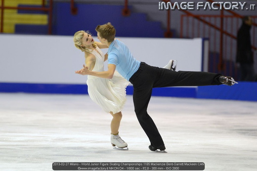 2013-02-27 Milano - World Junior Figure Skating Championships 1185 Mackenzie Bent-Garrett Mackeen CAN